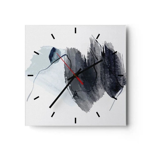 Vægur, Uret - Intensitet og bevægelse - 30x30 cm