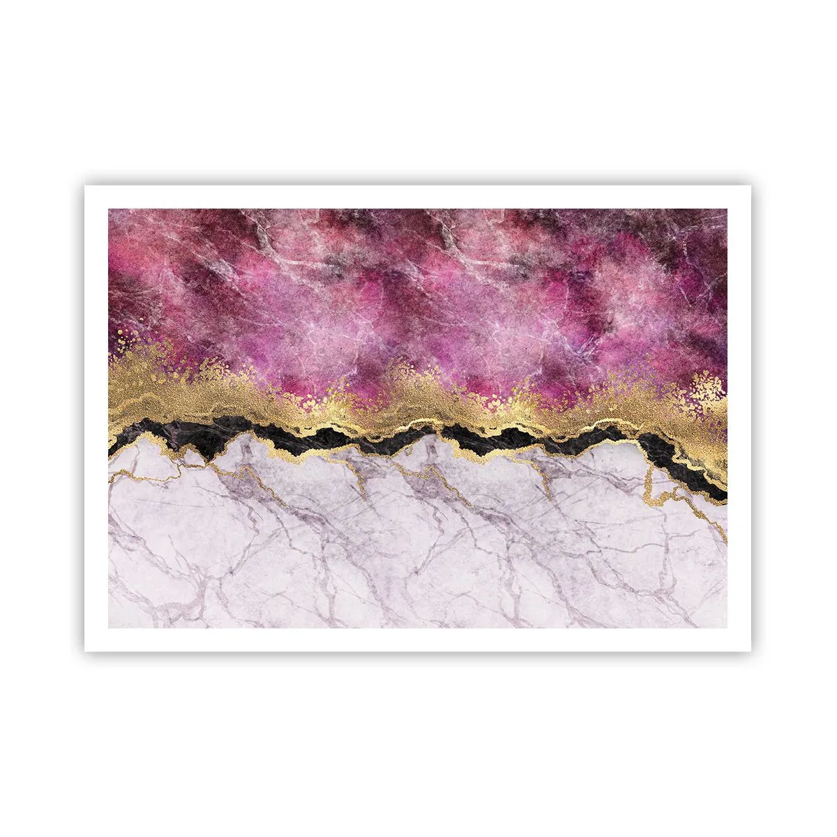 Plakat - På grænsen - 100x70 cm