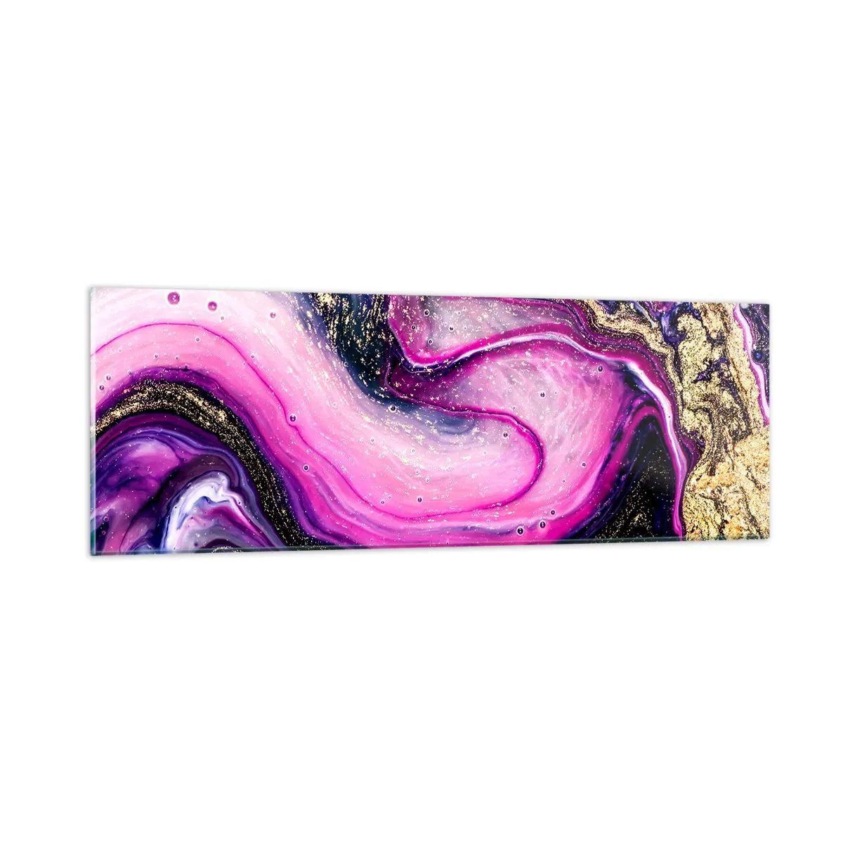 Billede på glas - Et øjeblik bag kulisserne - 90x30 cm