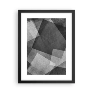 Plakat i sort ramme - Et evigt symbol på bestandighed og orden - 30x40 cm