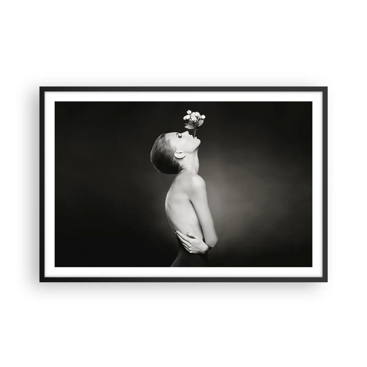 Plakat i sort ramme - Excentrisk elegance - 91x61 cm