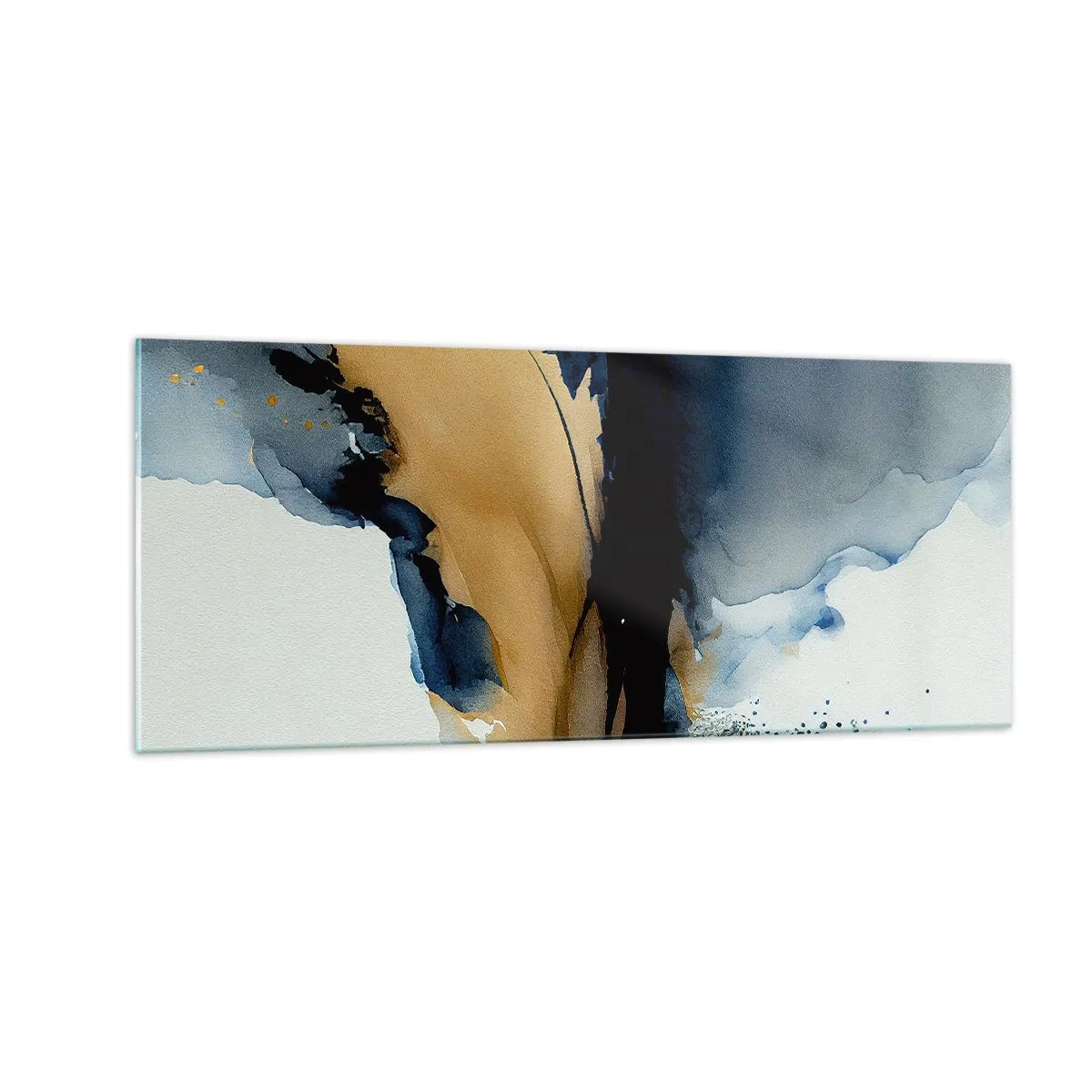 Billede på glas - Bag sløret - 100x40 cm