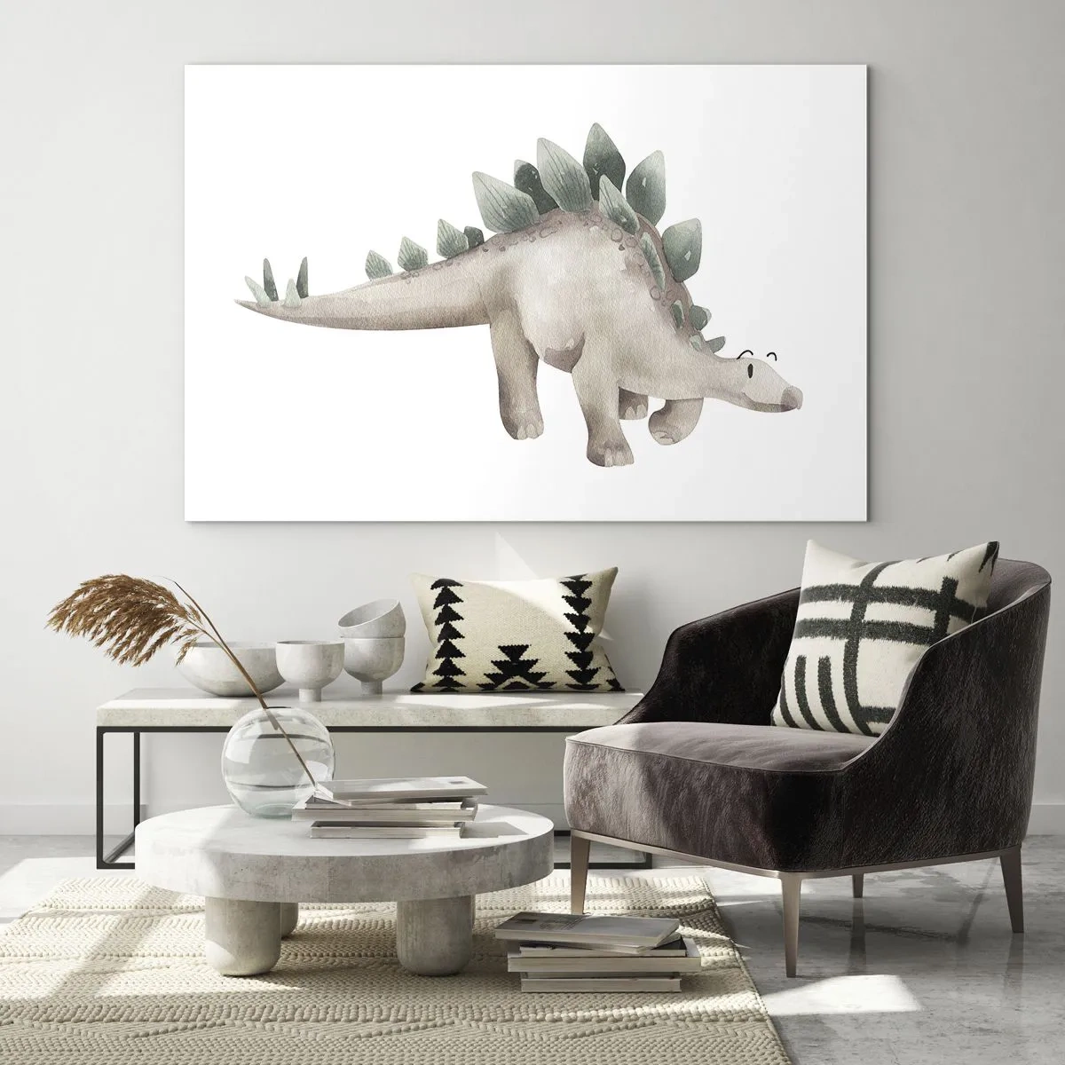 Billede på glas - Din ven - 100x70 cm