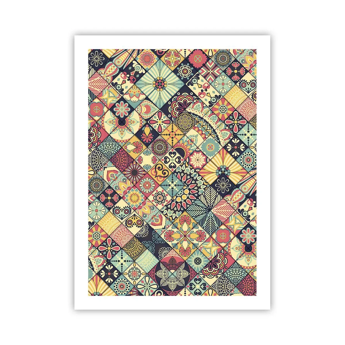 Plakat - Marokkansk stemning - 50x70 cm