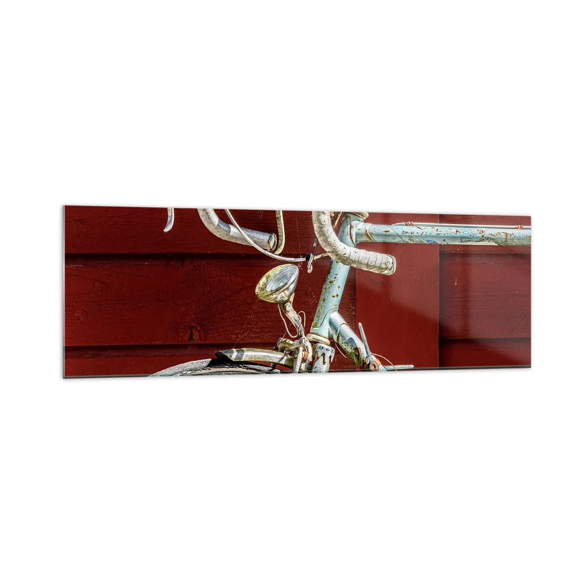 Billede på glas - Skabt til at sejre - 160x50 cm