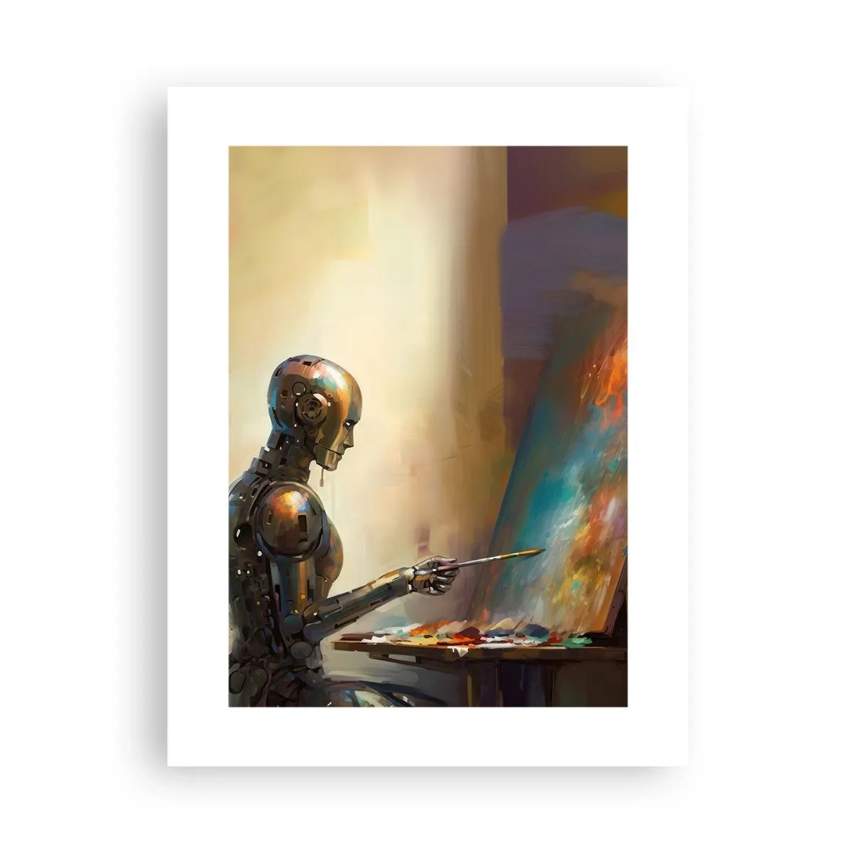 Plakat - Fremtidens kunst - 30x40 cm