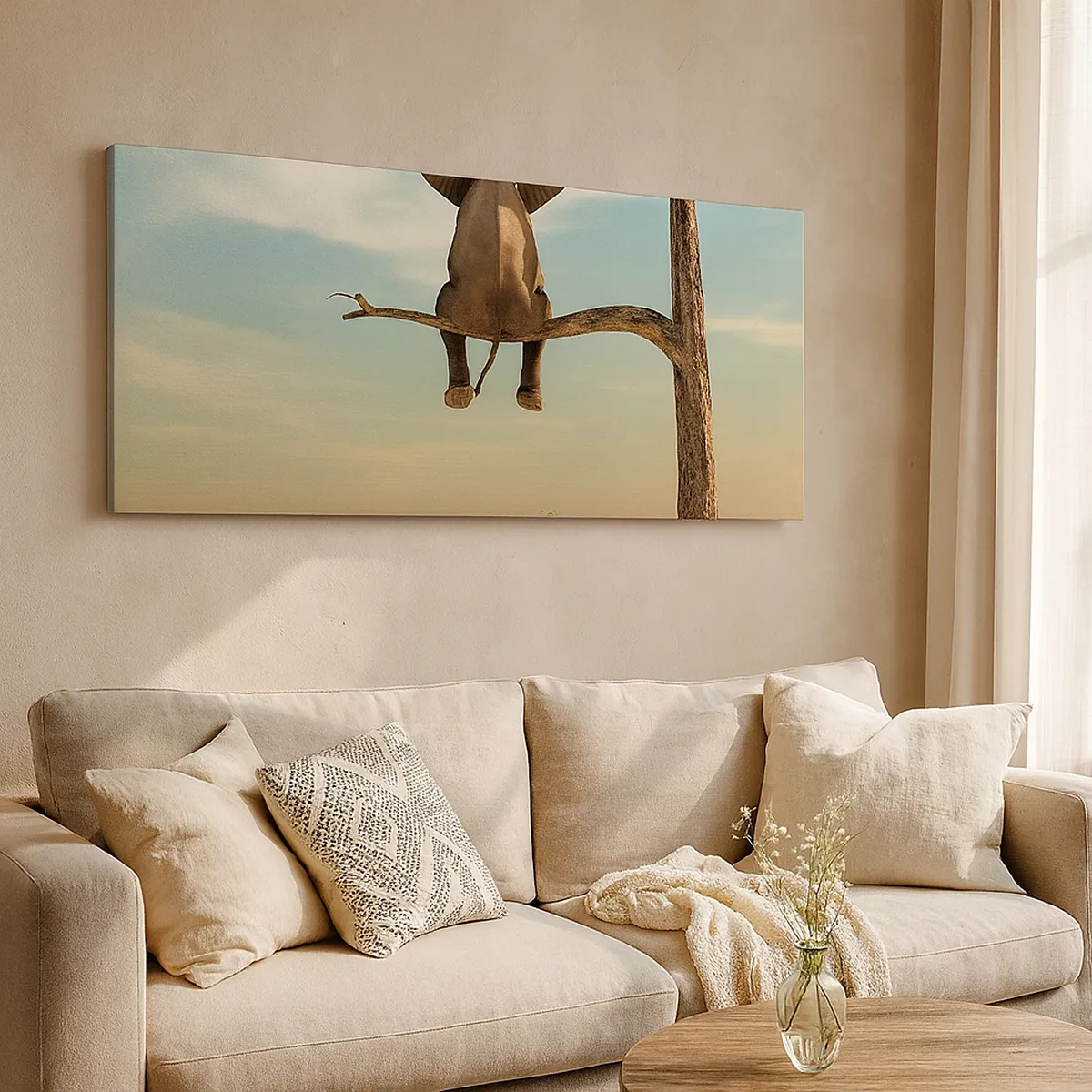 Lærredstryk - Billede på lærred - Et nyt synspunkt - 30x30 cm