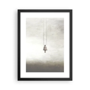 Plakat i sort ramme - Barnet i os selv - 30x40 cm