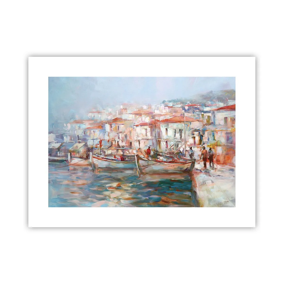 Plakat - Pastelfarvede helligdage - 40x30 cm