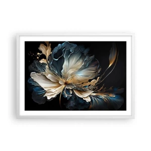 Plakat i hvid ramme - Eventyrlig bregneblomst - 70x50 cm