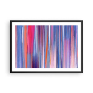 Plakat i sort ramme - Opstigning - 70x50 cm
