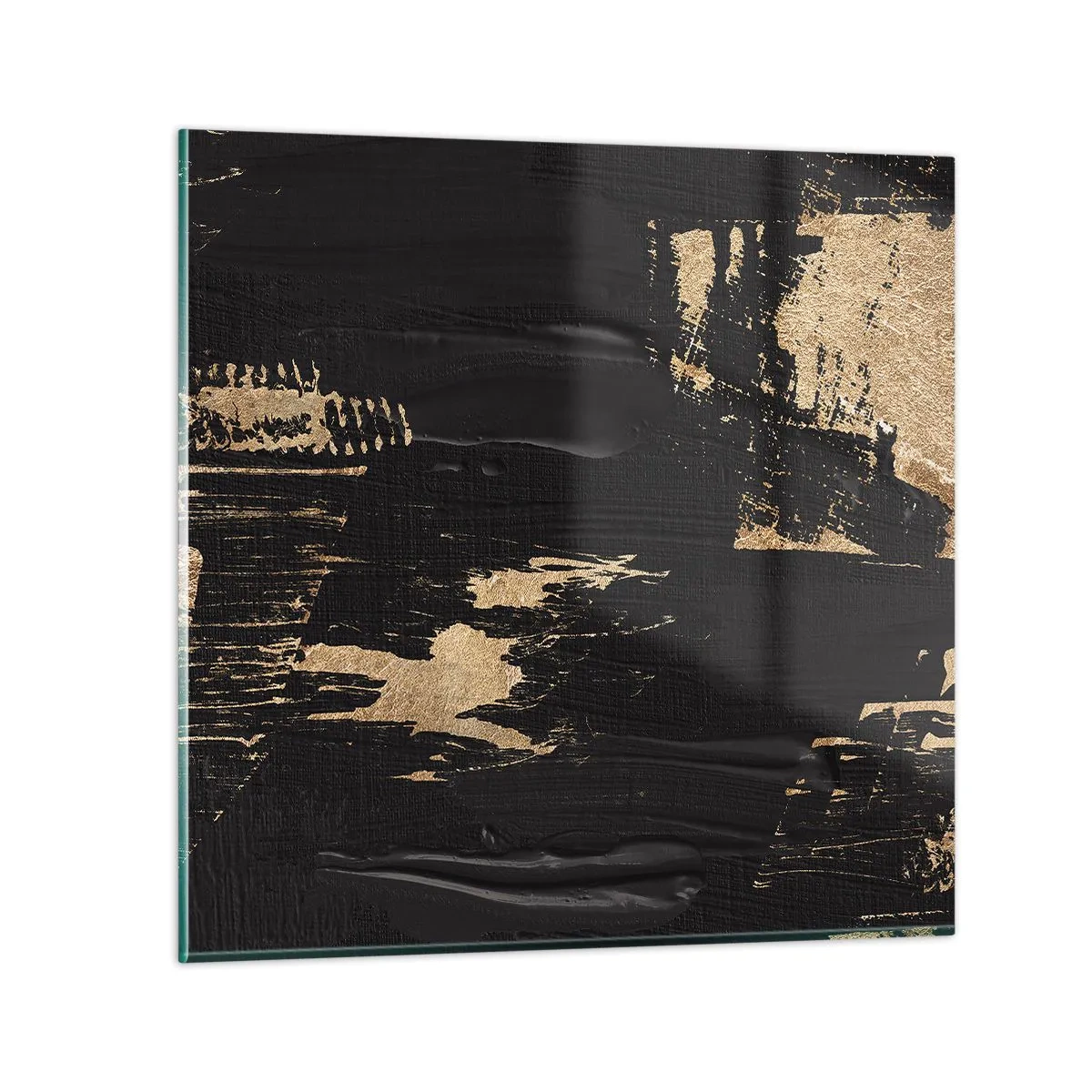 Billede på glas - Et spor af berøring - 70x70 cm