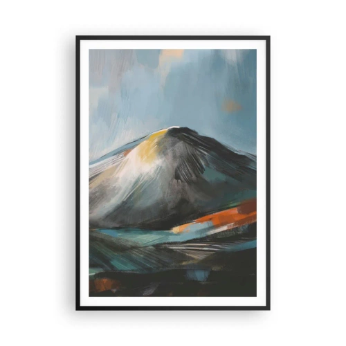 Plakat i sort ramme - Rå og smuk - 70x100 cm