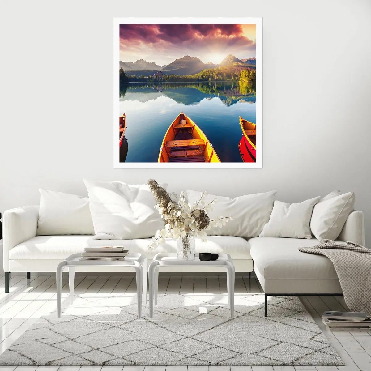 Plakat - Intet imod naturen - 60x60 cm