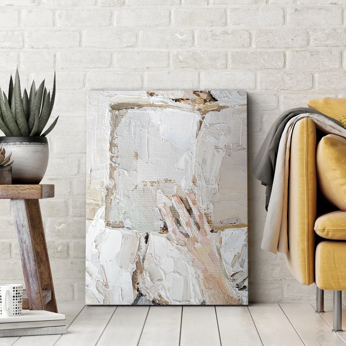 Lærredstryk - Billede på lærred - I en anden verden - 50x70 cm