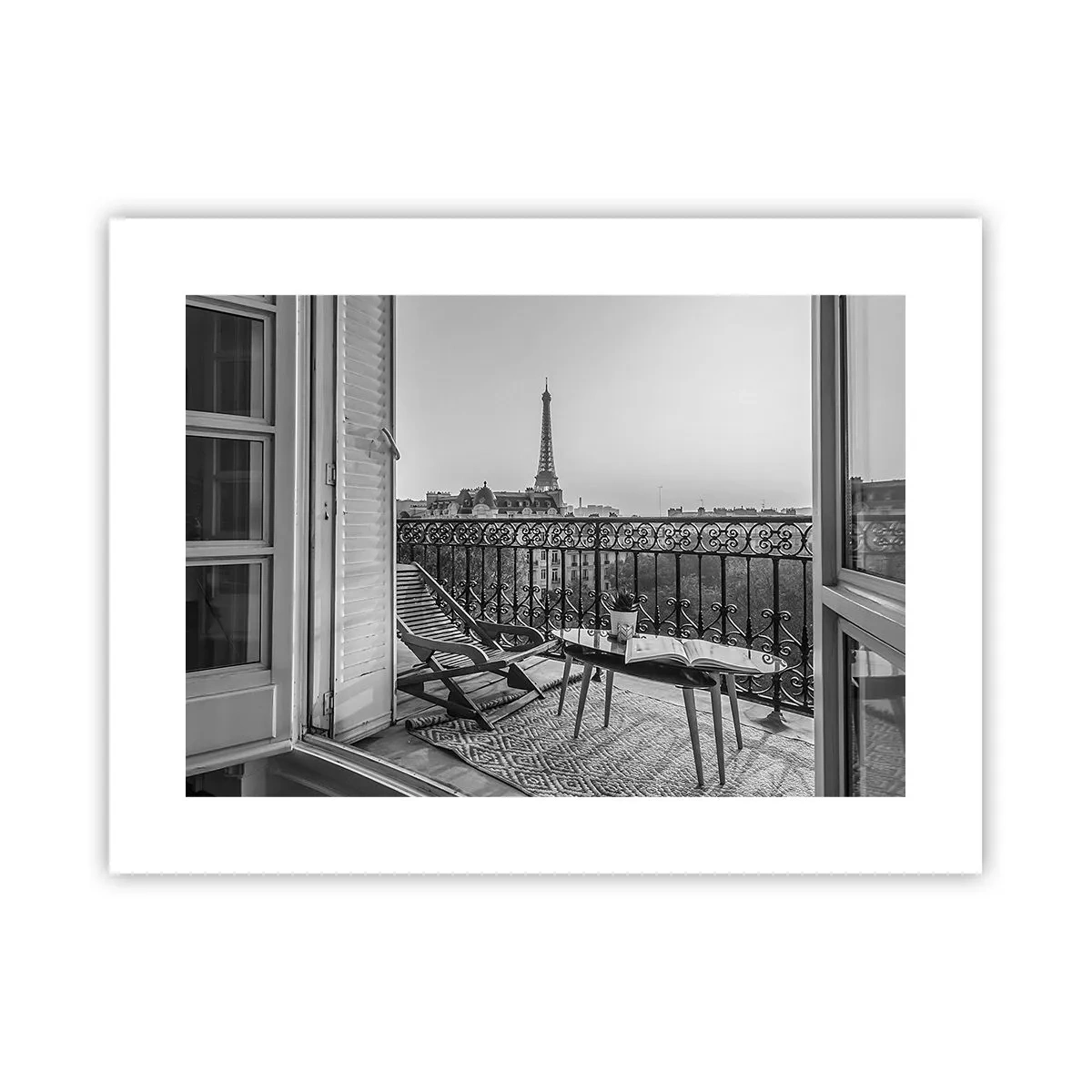 Plakat - Eftermiddag i Paris - 40x30 cm