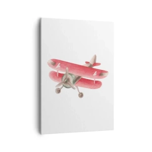 Lærredstryk - Billede på lærred - Klar til at flyve højt - 50x70 cm