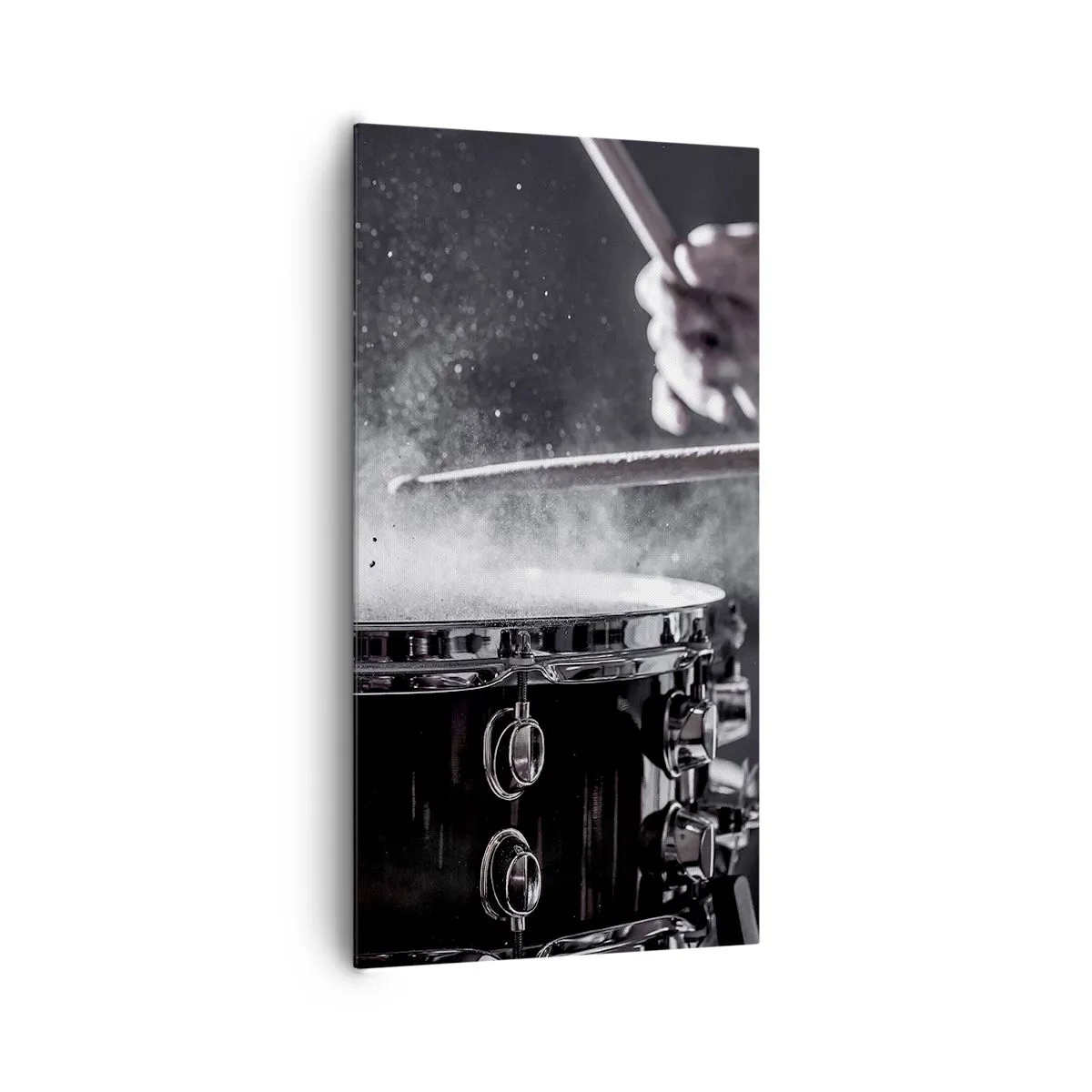 Lærredstryk - Billede på lærred - Musikkens puls - 65x120 cm