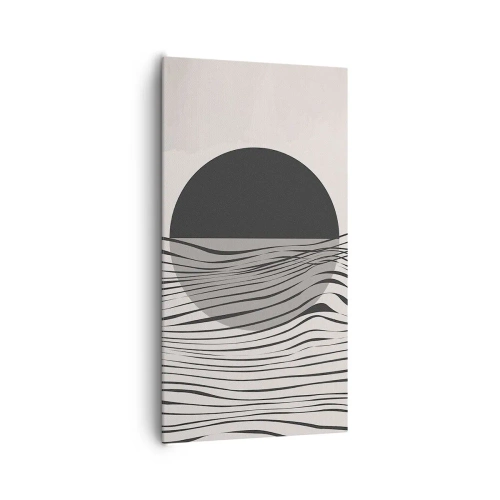 Lærredstryk - Billede på lærred - Halvkomposition - 65x120 cm