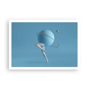Plakat - Og planeterne går amok - 100x70 cm