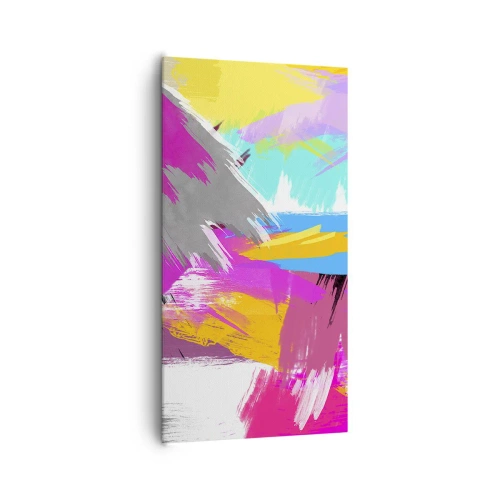 Lærredstryk - Billede på lærred - Strejf, strejf, strejf endnu engang - 65x120 cm