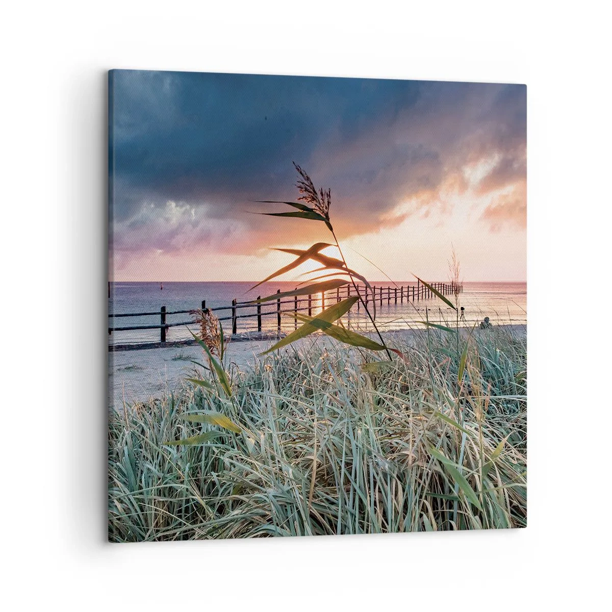 Lærredstryk - Billede på lærred - Ikke passerer med vinden - 50x50 cm