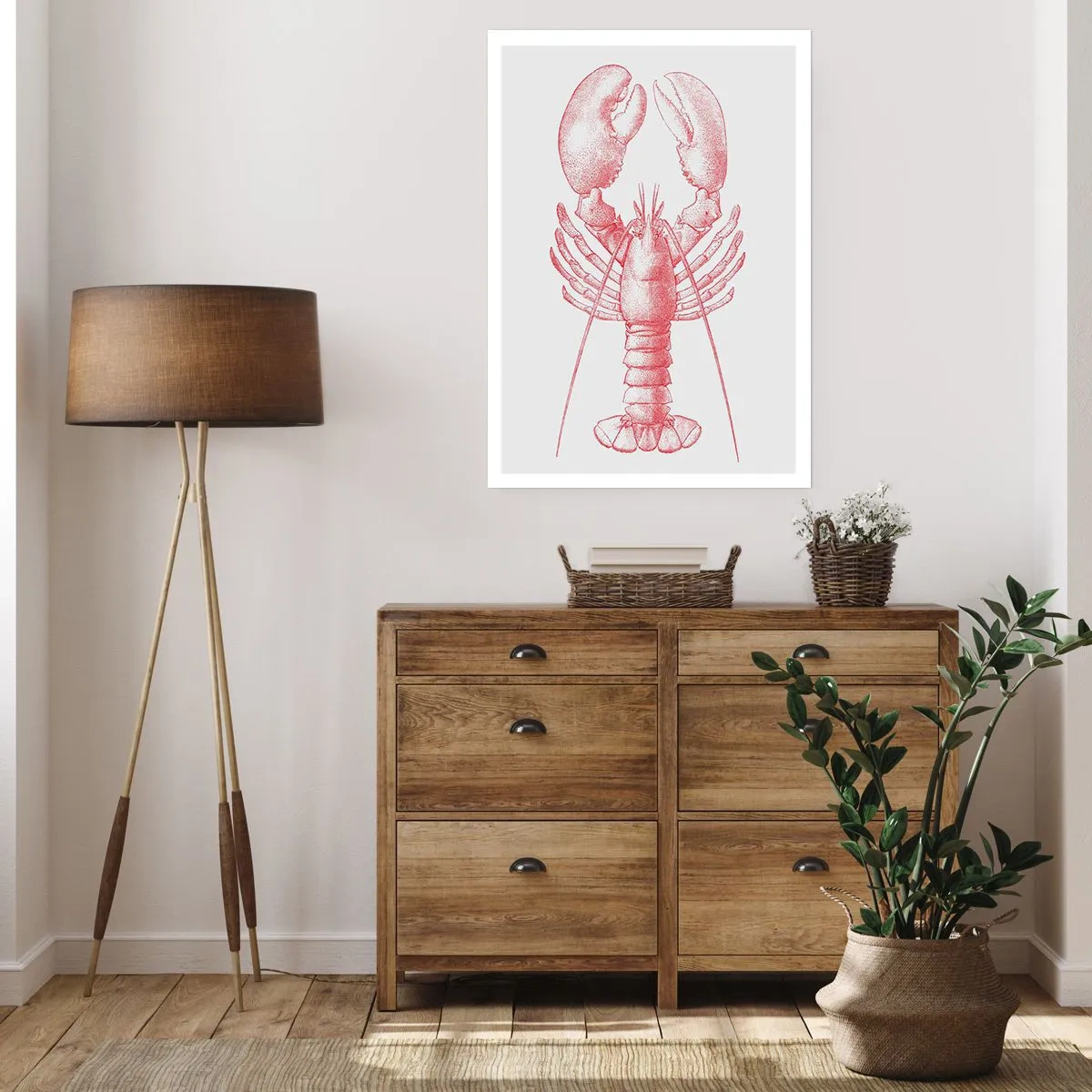 Plakat - Hummer, der er Homer værdig - 50x70 cm