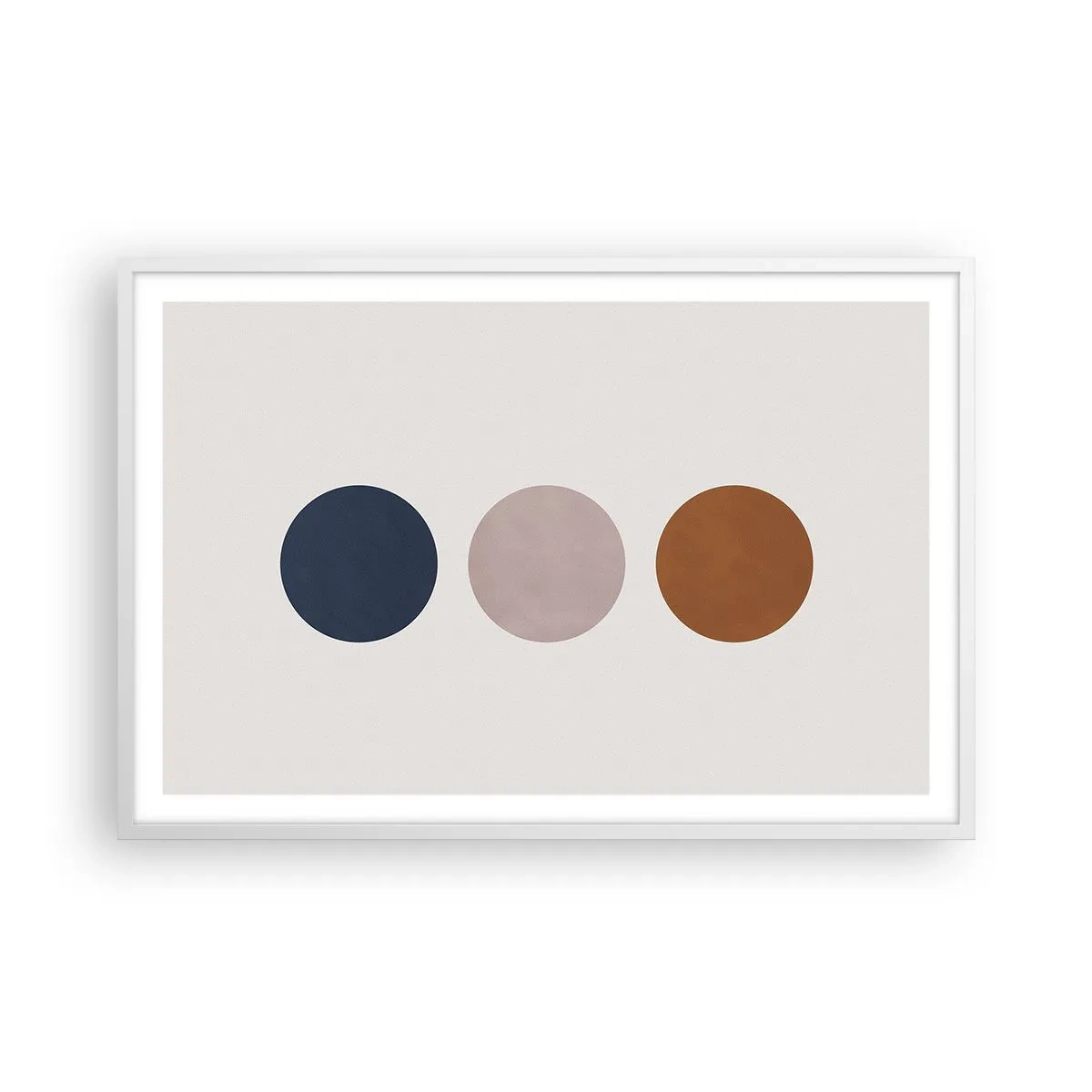 Plakat i hvid ramme - Et symbol på perfektion - 91x61 cm