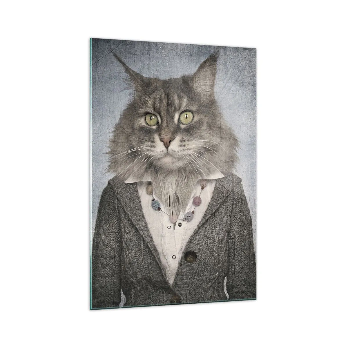 Billede på glas - Pelse er igen på mode - 70x100 cm