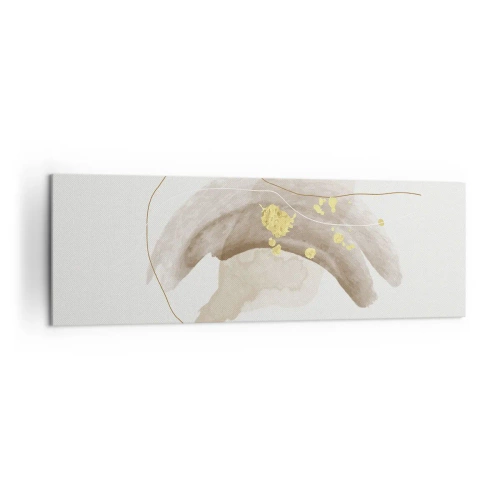 Lærredstryk - Billede på lærred - Mødt i rummet - 160x50 cm