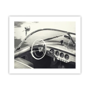 Plakat - Vejr for de rige - 50x40 cm