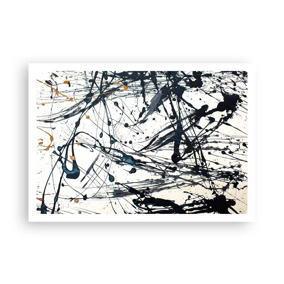 Plakat - Ekspressionistisk abstraktion - 100x70 cm