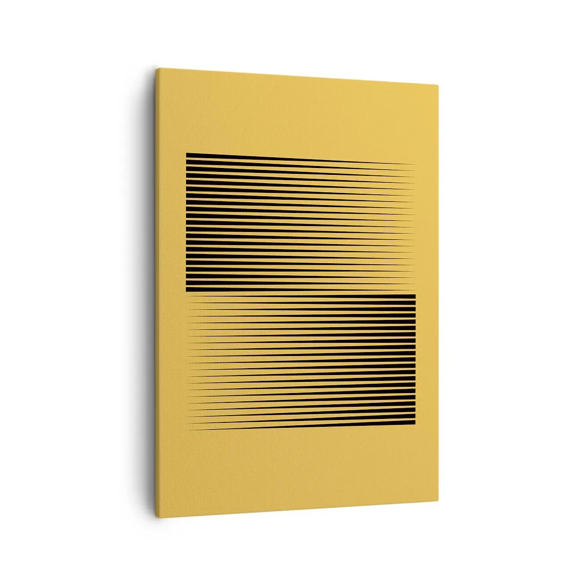 Lærredstryk - Billede på lærred - Modsætningernes kvadrat - 50x70 cm
