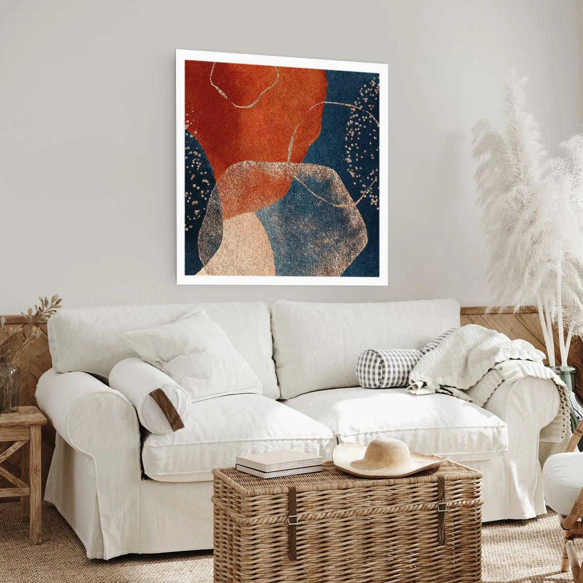 Plakat - Lethed i tilværelsen - 60x60 cm