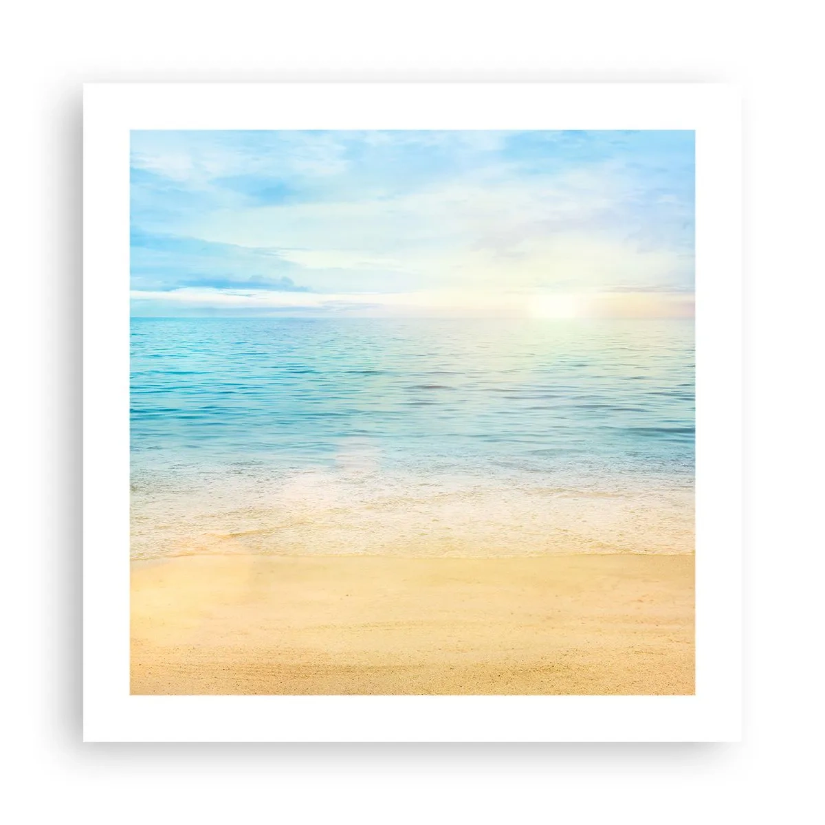 Plakat - Det store blå - 50x50 cm