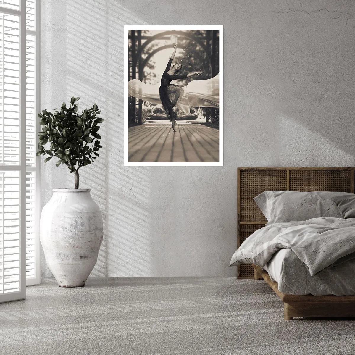 Plakat - Dans i haven - 61x91 cm