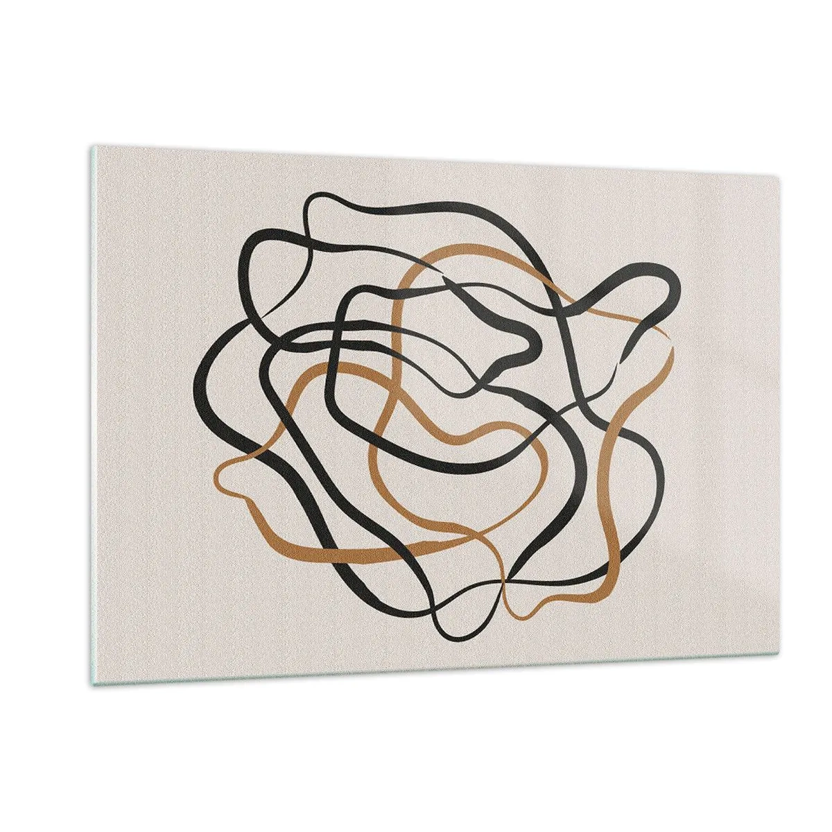 Billede på glas - Alt er gået galt - 120x80 cm