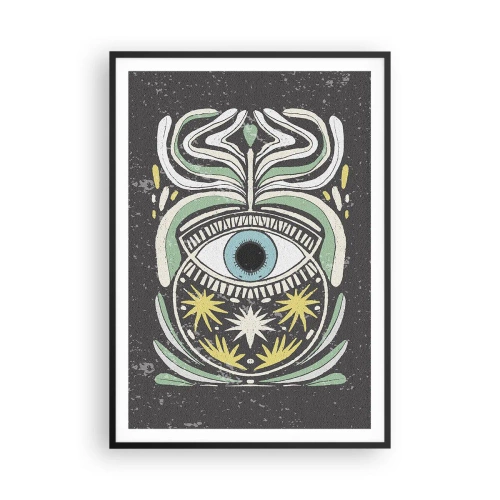Plakat i sort ramme - Stammeritualer - 70x100 cm