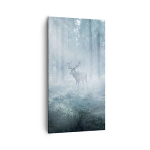 Lærredstryk - Billede på lærred - Morgenvandring rundt på godset - 55x100 cm