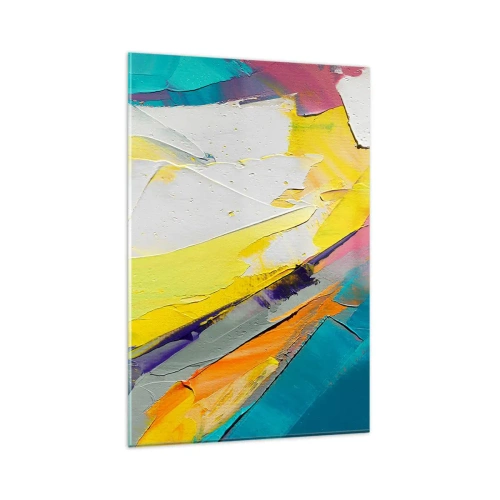 Billede på glas - Lysets anatomi - 80x120 cm