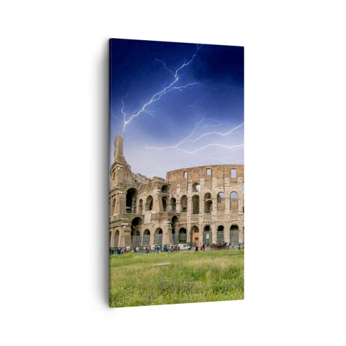 Lærredstryk - Billede på lærred - Kamparena - 45x80 cm