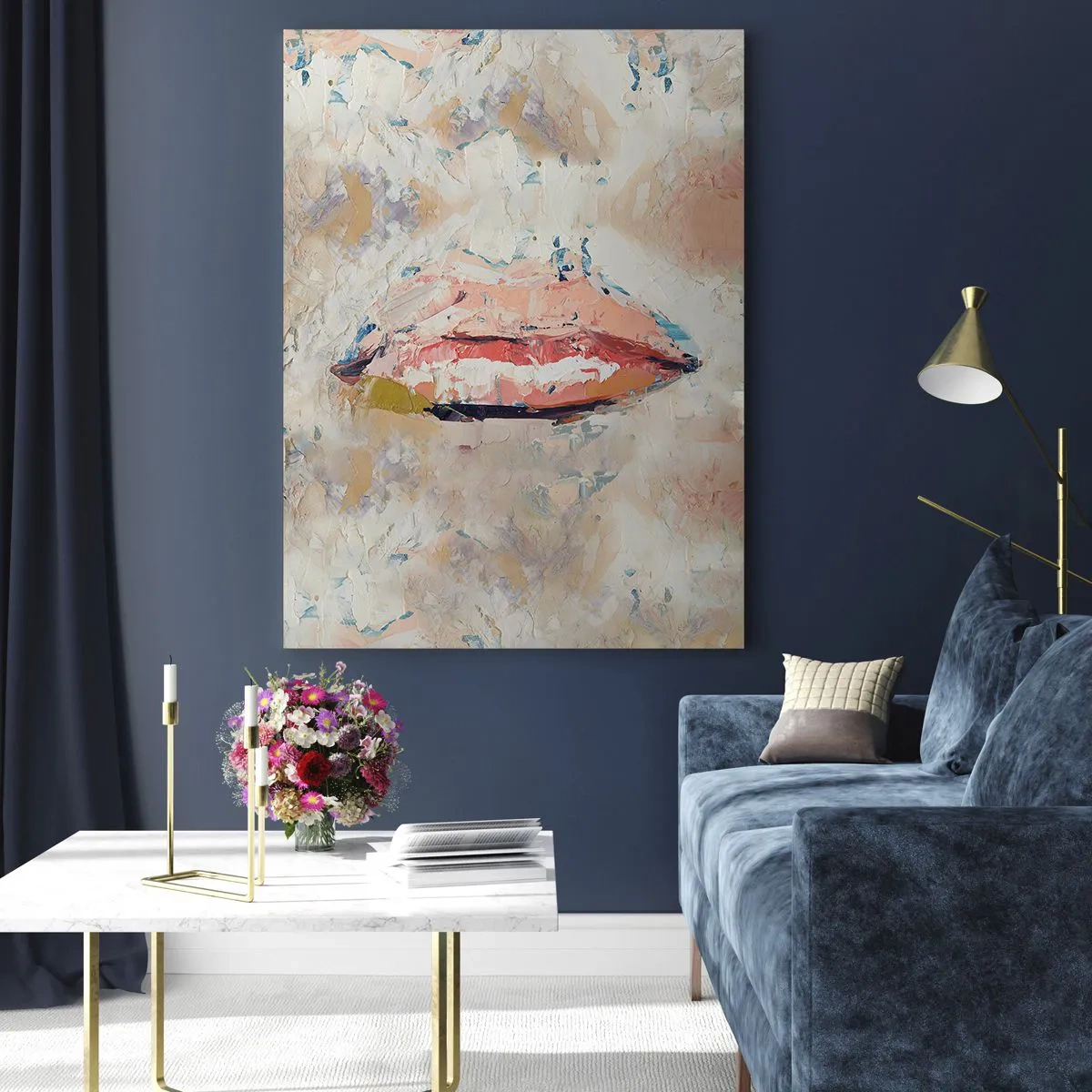 Billede på glas - Vækker sanserne - 50x70 cm