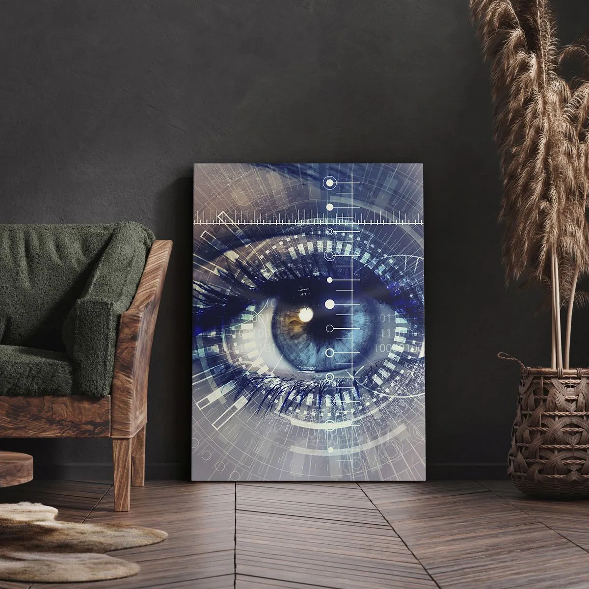 Lærredstryk - Billede på lærred - Du tror, du kender mig - 65x120 cm