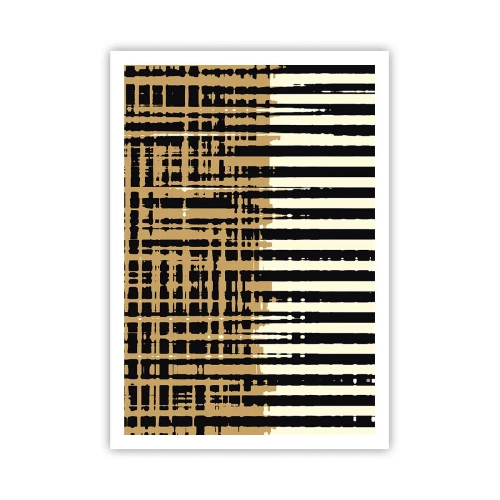 Plakat - Arkitektonisk abstraktion - 70x100 cm