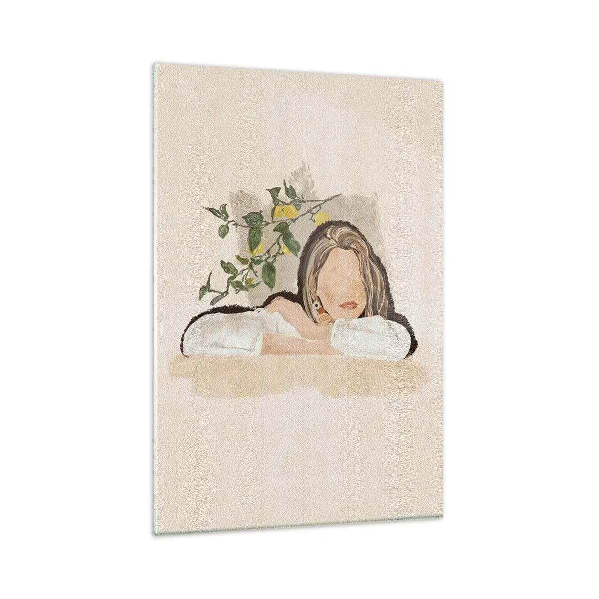 Billede på glas - Sydstaternes skønhed - 80x120 cm