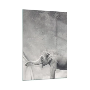 Billede på glas - Afslør hemmeligheden - 50x70 cm