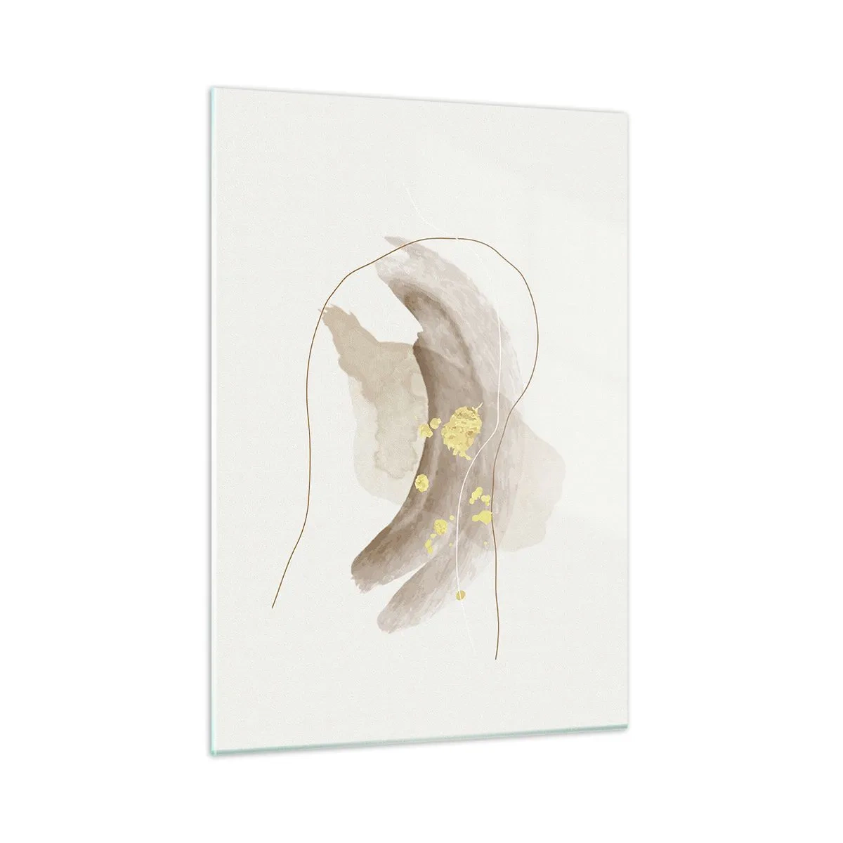 Billede på glas - Mødt i rummet - 50x70 cm