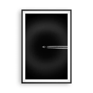 Plakat i sort ramme - Ind i en anden dimension - 61x91 cm