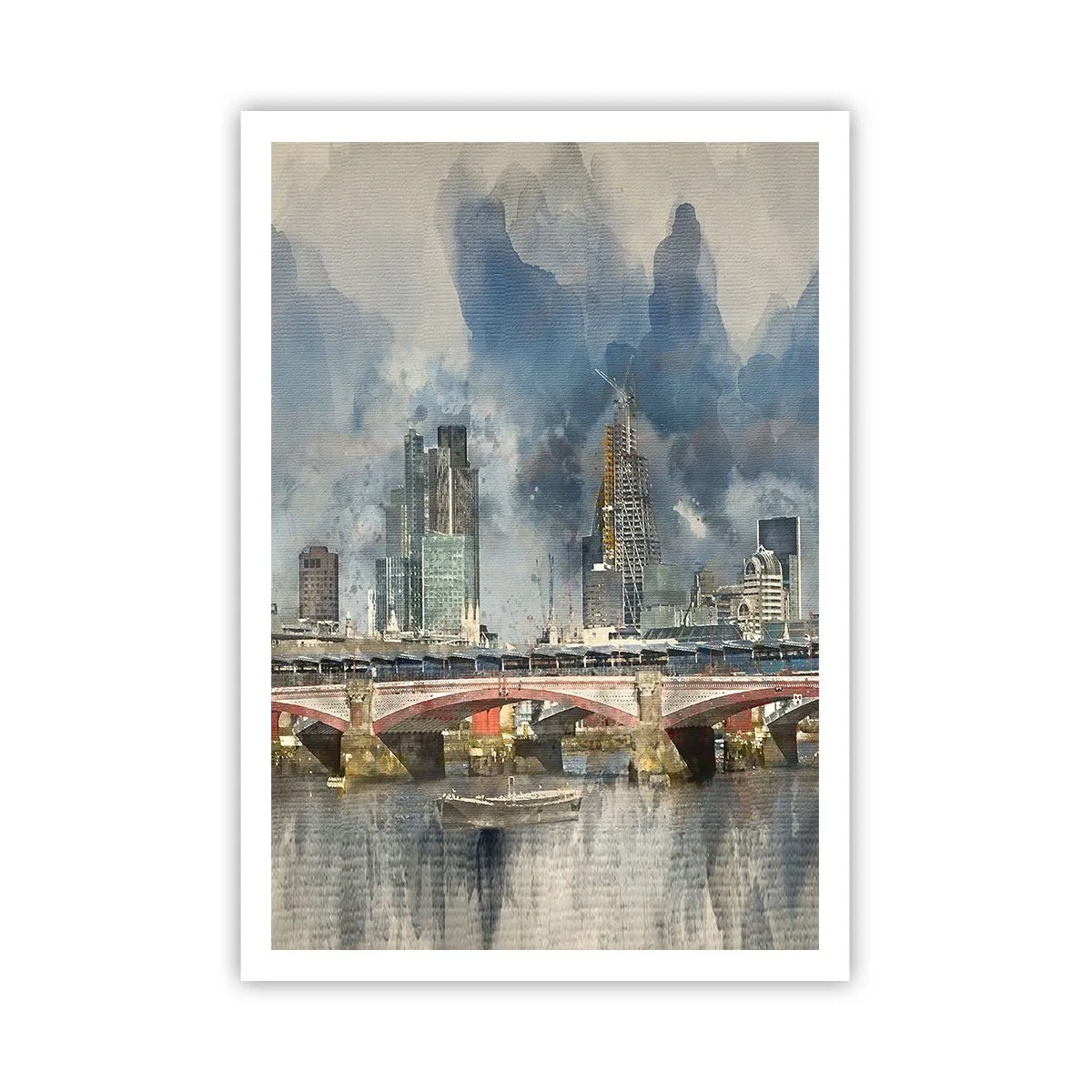 Plakat - London i al sin pragt - 70x100 cm