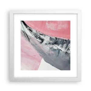 Plakat i hvid ramme - Matchende sammensætning - 30x30 cm